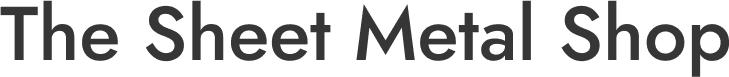 Here's an alt tag for the image: The Sheet Metal Shop logo