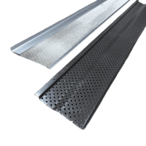 Metal and mesh air vent filters.